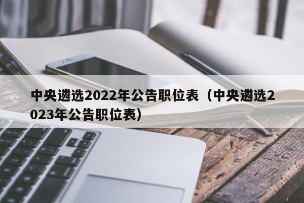 中央遴选2022年公告职位表（中央遴选2023年公告职位表）