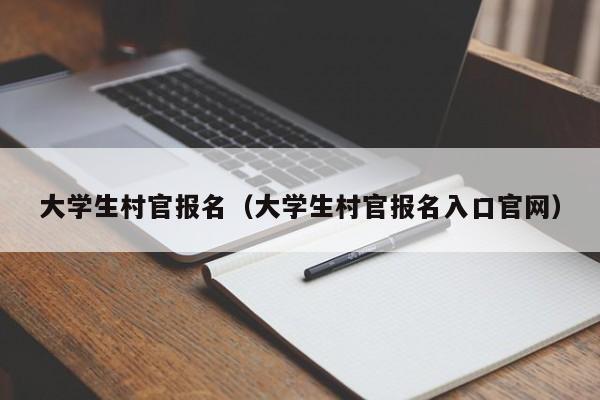 大学生村官报名（大学生村官报名入口官网）