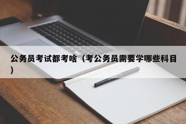 公务员考试都考啥（考公务员需要学哪些科目）