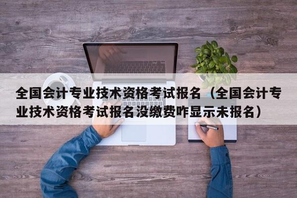 全国会计专业技术资格考试报名（全国会计专业技术资格考试报名没缴费咋显示未报名）