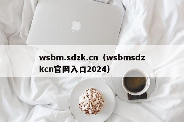 wsbm.sdzk.cn（wsbmsdzkcn官网入口2024）