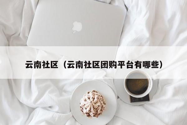 云南社区（云南社区团购平台有哪些）