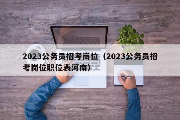 2023公务员招考岗位（2023公务员招考岗位职位表河南）