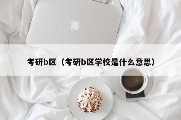 考研b区（考研b区学校是什么意思）