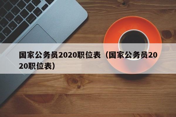 国家公务员2020职位表（国家公务员2020职位表）